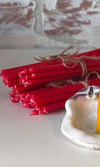 Red Meditation Candles